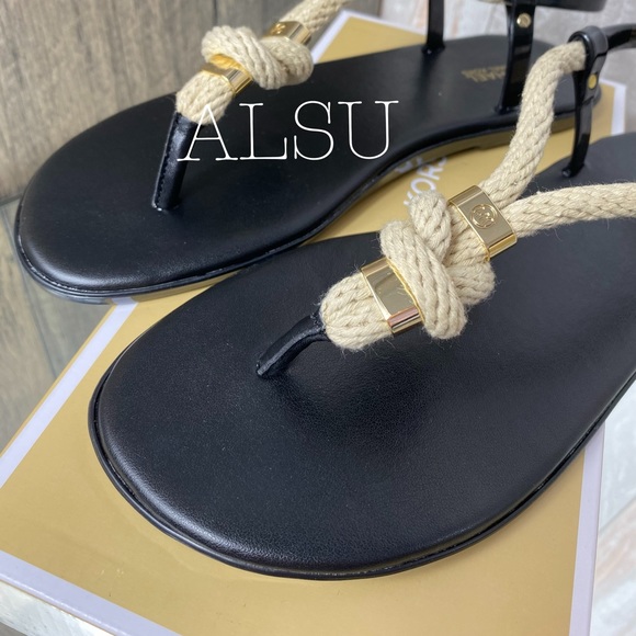 Michael Kors Holly Jelly Sandal Black W AUTHENTIC - Picture 4 of 5